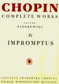 Okładka: Chopin Fryderyk, Impromptus (CW IV)