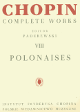 Okładka: Chopin Fryderyk, Polonaises (CW VIII)