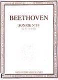 Okładka: Beethoven Ludwig van, Sonate Nr 19 - g-moll Op.49 Nr 1