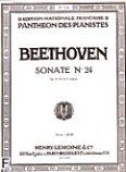 Okadka: Beethoven Ludwig van, Sonate N24 - Fis-dur Op.78
