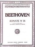 Okadka: Beethoven Ludwig van, Sonate No 26 - en mi bemol majeur, Op.81a 