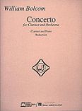Okadka: , Concerto Clarinet & Orch Piano Reduction