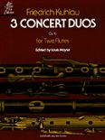 Okadka: Kuhlau Friedrich Daniel Rudolf, 3 Concert Duos, Op. 10b