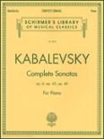 Okadka: Kabalewski Dymitr, Complete Sonatas