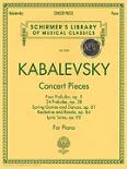 Okadka: Kabalewski Dymitr, Concert Pieces