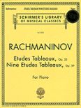 Okadka: Rachmaninow Sergiusz, Etudes Tableaux, Op. 33 & 39