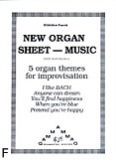 Okładka: Pucek Zdzisław, New organ sheet - music; 5 organ themes for improvisation