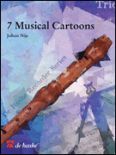 Okadka: Nijs Johan, 7 Musical Cartoons (Recorder)