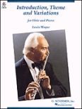 Okadka: Moyse Louis, Introduction, Theme And Variations (Flute / Piano)