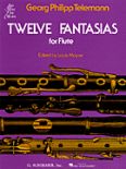 Okładka: Telemann Georg Philipp, Twelve Fantasias for Flute