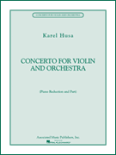 Okadka: Husa Karel, Koncert na skrzypce i orkiestr (wycig fortepianowy)