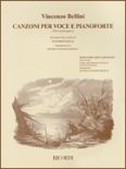 Okładka: Bellini Vincenzo, Canzoni per Voce e Pianoforte