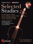 Okadka: , Selected Studies for the beginner violinist