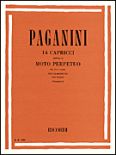 Okadka: Paganini Niccolo, 14 Capriccos, Op. 1, Moto Perpetuo, Op. 11, No. 6