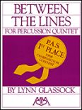 Okadka: Glassock Lynn, Between The Lines For Percussion Quintet