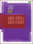 Okadka: , Jazz Sax Aural Tests & Quick Studies for Alto Sax and Tenor Sax