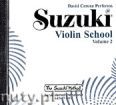 Okadka: Cerone David, Nadien David, Suzuki Violin School Volume 2 (CD)
