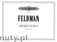 Okadka: Feldman Morton, Projection IV for Violin and Piano