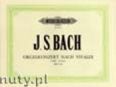Okadka: Bach Johann Sebastian, Orgelkonzert nach Vivaldi