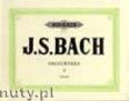 Okadka: Bach Johann Sebastian, Organ Works, Little Organ Book BWV 599-644, 10 Chorale Preludes (from Kirnbergersche Sammlung), 4 Chorale Variations BWV 766-769, 7 Chorale Preludes BWV 722, 728-732, 738, Vol. 5
