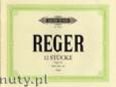 Okadka: Reger Max, 12 Pieces for Organ, Op. 59, No. 1 - 6, Vol. 1