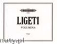 Okadka: Ligeti Gyrgy, Volumina for Organ
