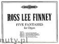 Okładka: Finney Ross Lee, Five Fantasies for Organ - Fantasia No. 3