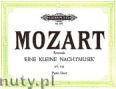 Okładka: Mozart Wolfgang Amadeus, Serenade in G major, A small Serenade for Piano 4 Hands, K 525