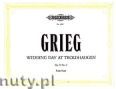 Okadka: Grieg Edward, Wedding Day at Troldhaugen for Piano Duet, Op. 65 No. 6
