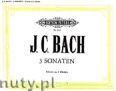 Okładka: Bach Johann Christian, 3 Original Sonatas for Piano - 4 Hands
