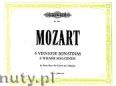 Okadka: Mozart Wolfgang Amadeus, 6 Viennese Sonatinas for Piano Duet