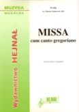 Okadka: Malinowski ks. Zbigniew, Missa cum canto gregoriano na dwa chry z organami