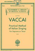 Okadka: Vaccai Nicola, Practical Method Of Italian Singing