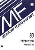 Okładka: Beethoven Ludwig van, Menuet G-dur