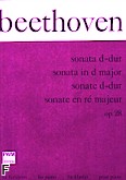Okadka: Beethoven Ludwig van, Sonata D-dur op. 28