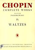 Okładka: Chopin Fryderyk, Waltzes (CW IX)