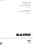 Okładka: Baird Tadeusz, Colas Breugnon suita w dawnym stylu na orkiestrę smyczkową z fletem (partytura)