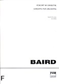Okładka: Baird Tadeusz, Koncert na orkiestrę (partytura)