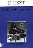 Okadka: Liszt Franz, XII Rapsodia wgierska (solo)