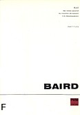 Okładka: Baird Tadeusz, Play na kwartet smyczkowy