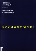 Okładka: Szymanowski Karol, I Sonata c-moll op. 8