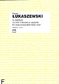 Okładka: Łukaszewski Paweł, O Adonai na chór mieszany a cappella (partytura)
