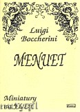Okładka: Boccherini Luigi Rodolpho, Menuet A-dur