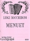Okładka: Boccherini Luigi Rodolpho, Menuet A-dur