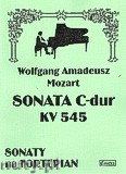 Okładka: Mozart Wolfgang Amadeusz, Sonata C-dur KV 545