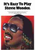 Okadka: Wonder Stevie, It's easy to play Stevie Wonder