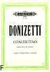 Okładka: Donizetti Gaetano, Concertino G-Dur für Englischhorn und Orchester (Ausgabe für Englisch Horn und Klavier)