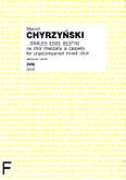 Okładka: Chyrzyński Marcel, ...similes esse bestiis na chór mieszany a cappella