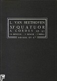Okładka: Beethoven Ludwig van, XI Kwartet smyczkowy op. 95 f-moll (partytura)