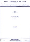 Okładka: Bach Johann Sebastian, Sonate nr 02 (Es) BWV 1031